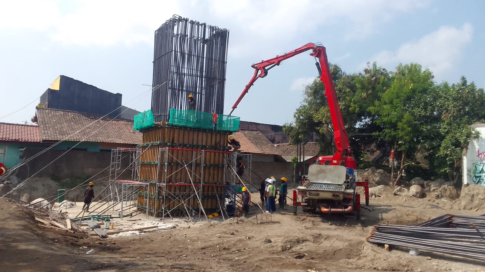 Rencana pengecoran Pier P 67