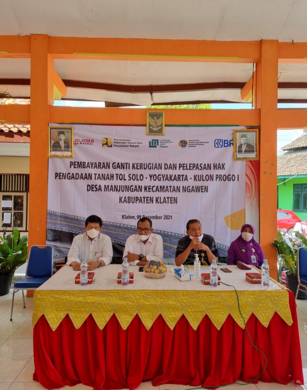 Pembayaran UGK Pengadaan Tanah Jalan Tol Solo-Yogyakarta-YIA